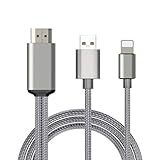 SwiftLand HDMI Adapter für Phone, 1080P Digital AV Adapter HDTV Sync Screen HDMI Anschluss für Phone 11/11 Pro/11 Pro MAX/XR/XS/8/8 Plus/ 7/6/5s/5c/5/se, Pad (Kompatibel mit IOS 13)