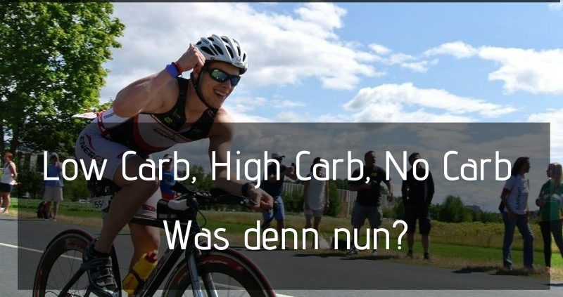 low carb high carb no carb ausdauersport ernährung